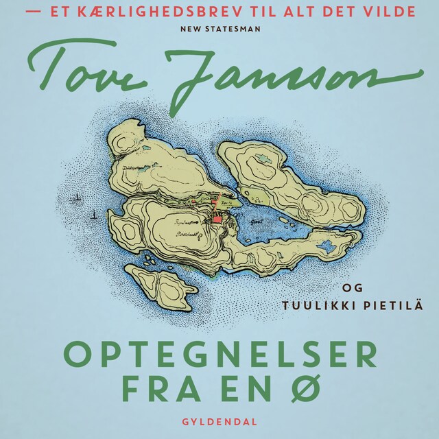 Book cover for Optegnelser fra en ø