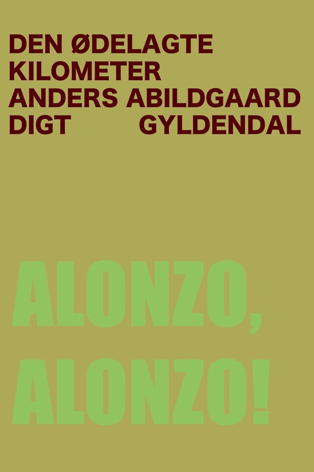 Copertina del libro per Den ødelagte kilometer