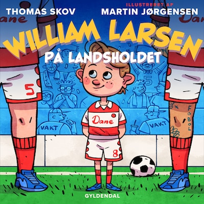 William Larsen på landsholdet