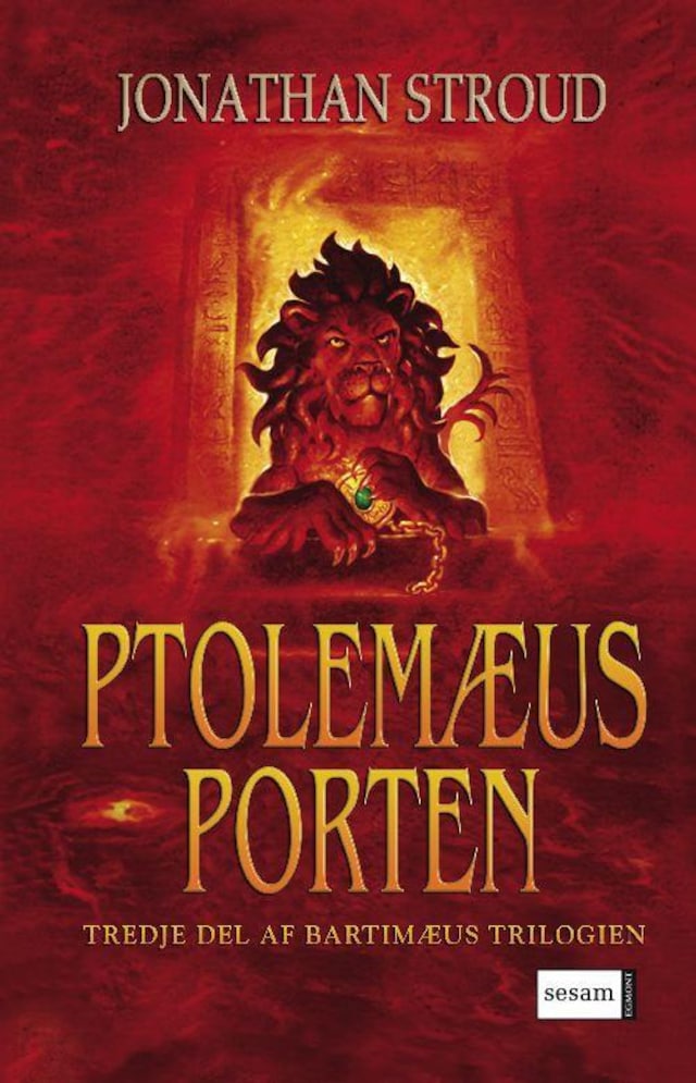 Book cover for Bartimæus-trilogien 3 - Ptolemæus Porten