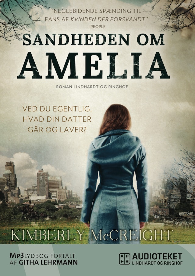 Kirjankansi teokselle Sandheden om Amelia