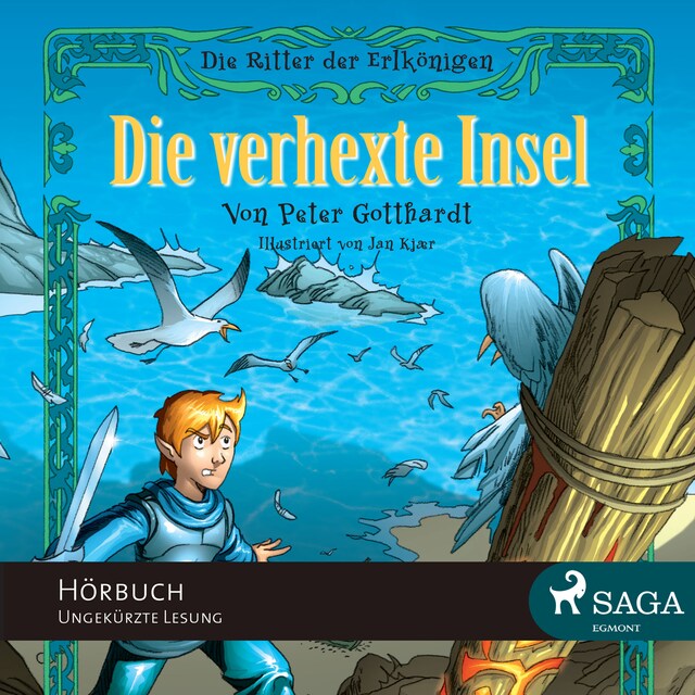 Bogomslag for Die Ritter der Elfenkönigin, Folge 2: Die verhexte Insel (ungekürzt)