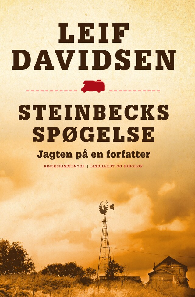 Bokomslag for Steinbecks spøgelse - jagten på en forfatter