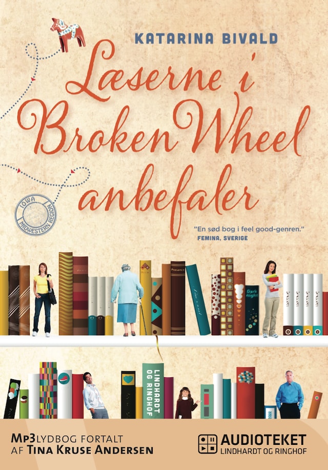Couverture de livre pour Læserne i Broken Wheel anbefaler