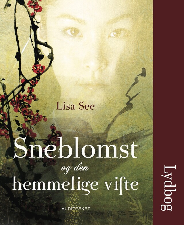 Book cover for Sneblomst og den hemmelige vifte
