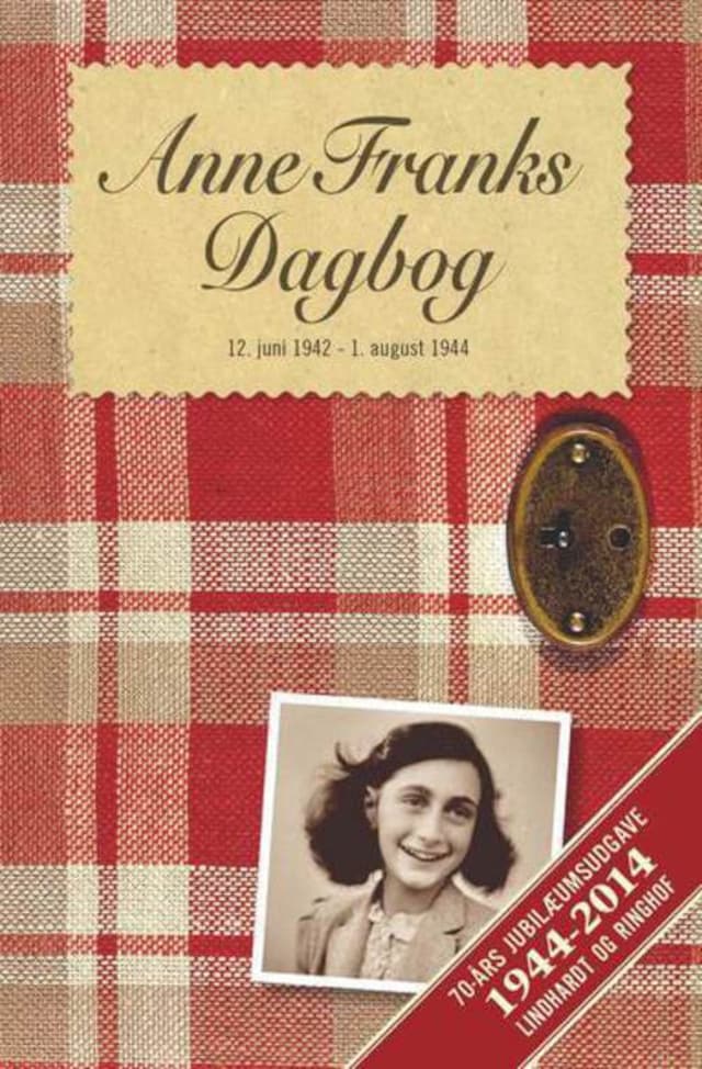 Book cover for Anne Franks Dagbog