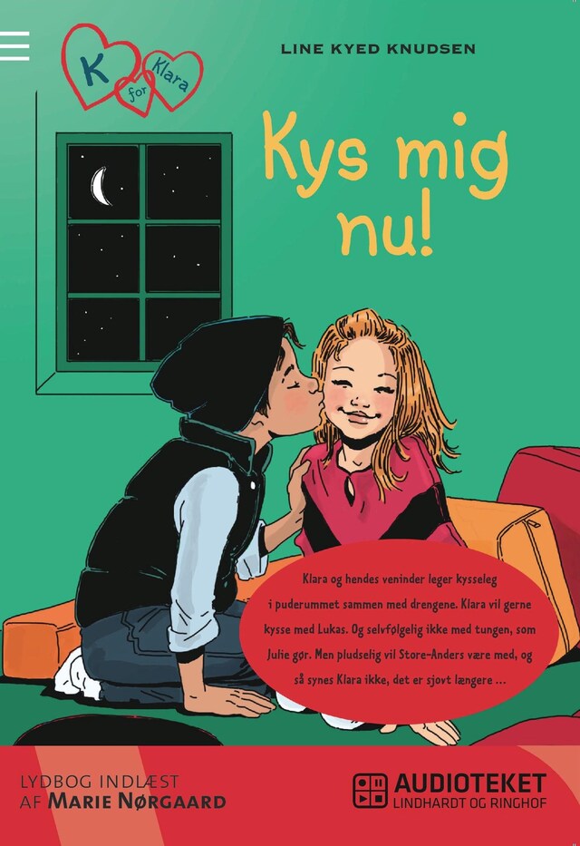 Bogomslag for K for Klara 3: Kys mig nu!