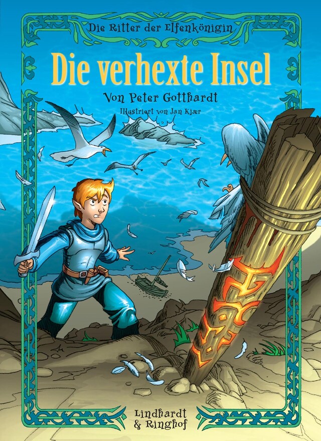 Boekomslag van Die Ritter der Elfenkönigin 2: Die verhexte Insel