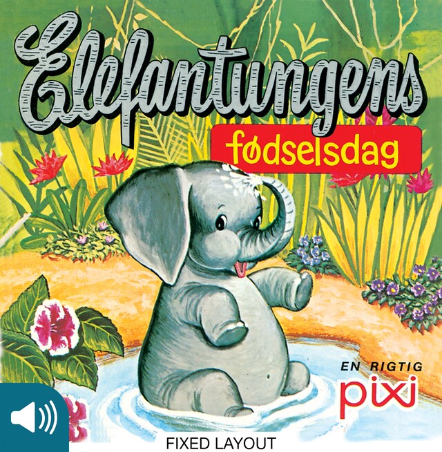 Bogomslag for Elefantungens fødselsdag