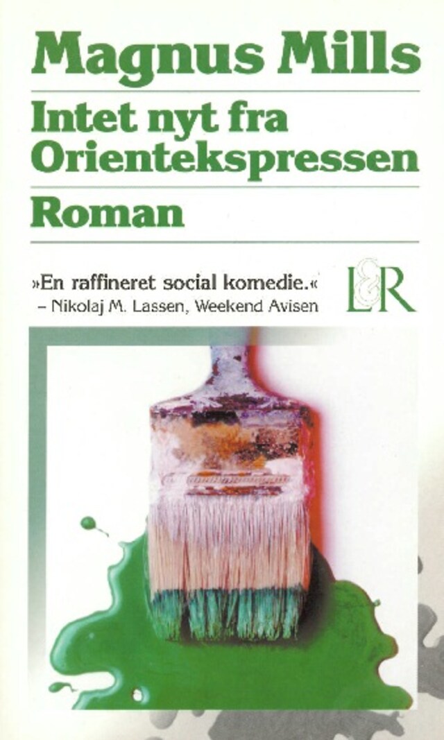 Book cover for Intet nyt fra Orientekspressen