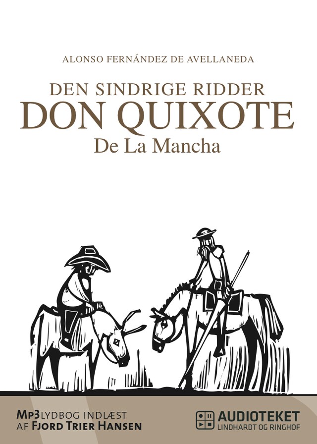 Buchcover für Den sindrige ridder don Quixote de la Mancha, bind 1½