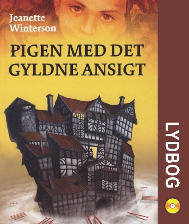 Boekomslag van Pigen med det gyldne ansigt