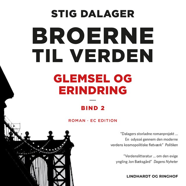 Okładka książki dla Glemsel og erindring - Broerne til verden 2