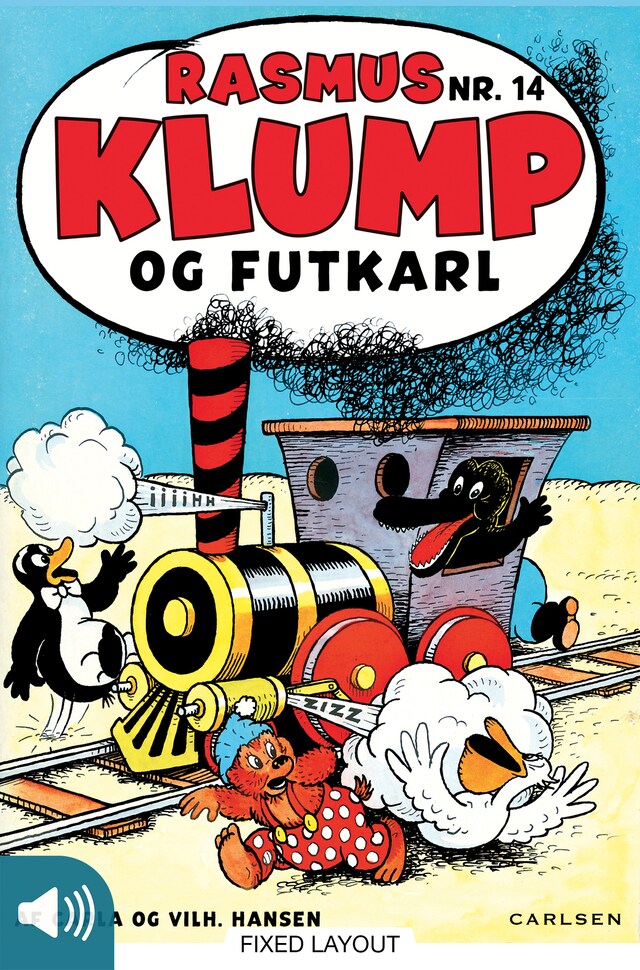 Bogomslag for Rasmus Klump og Futkarl