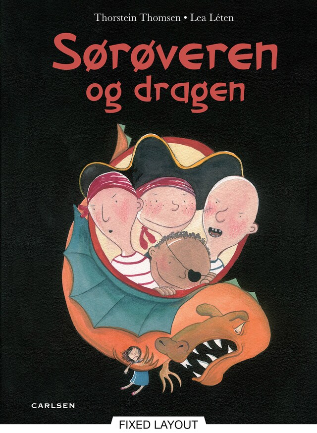 Bogomslag for Sørøveren og dragen