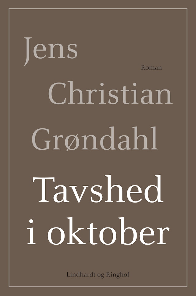 Book cover for Tavshed i oktober