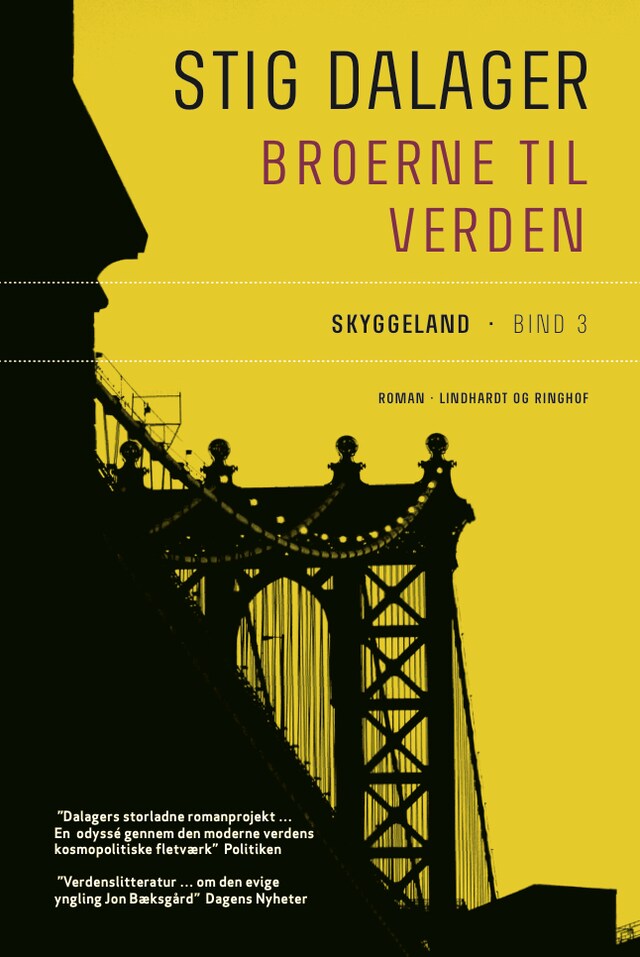 Kirjankansi teokselle Skyggeland - Broerne til verden 3