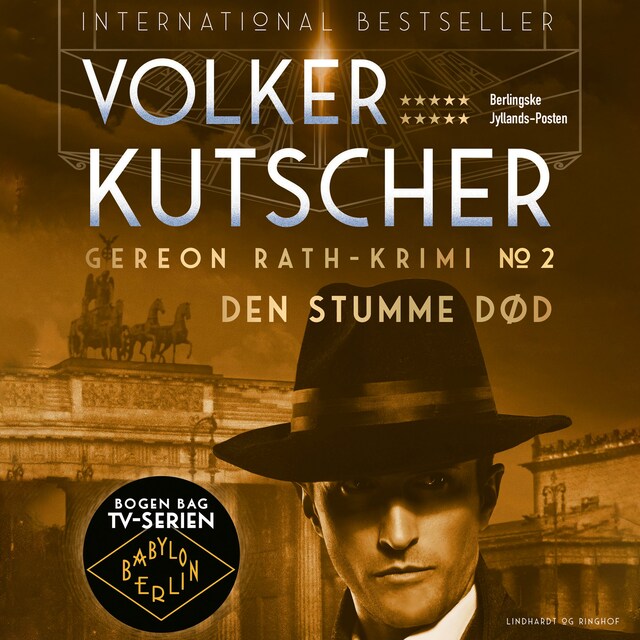 Book cover for Den stumme død
