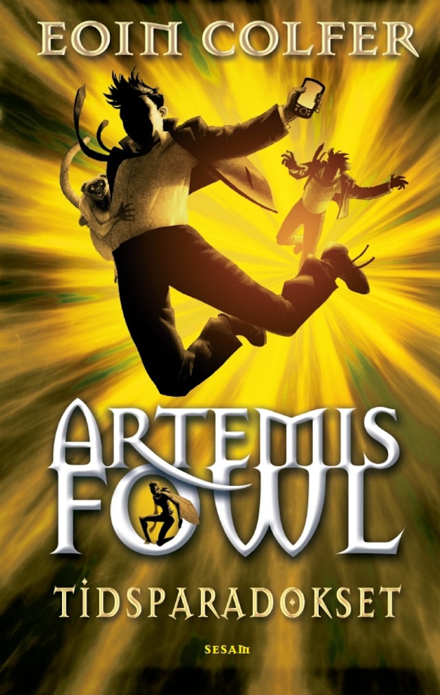 Bogomslag for Artemis Fowl 6 - Tidsparadokset