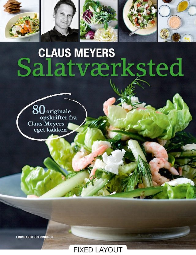 Book cover for Claus Meyers salatværksted
