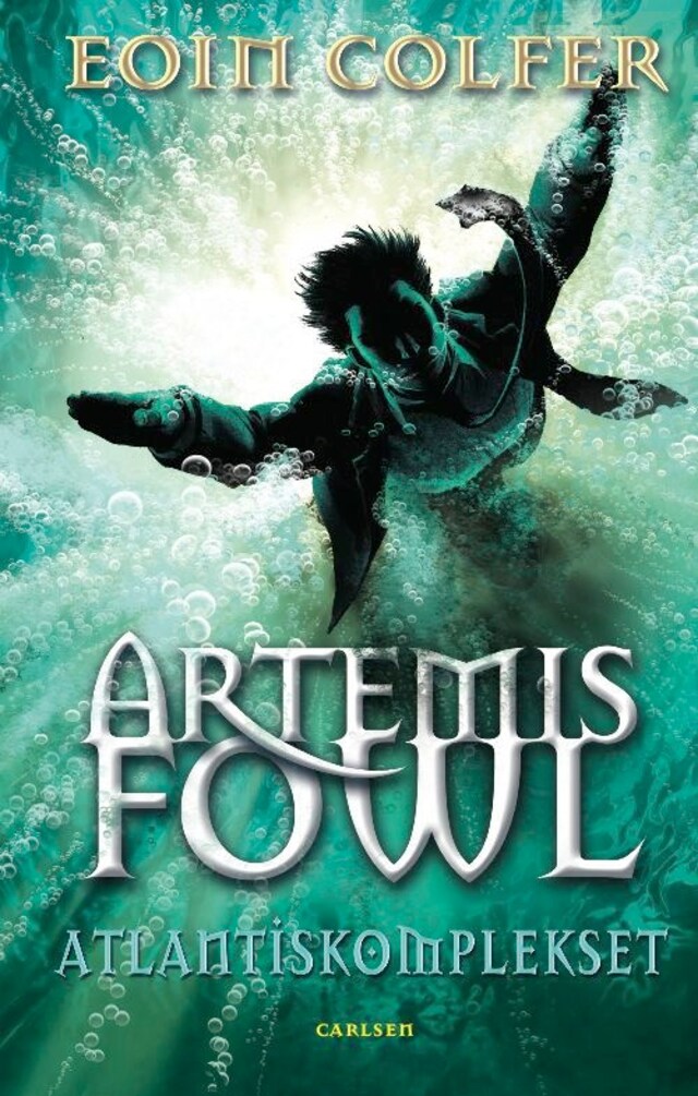 Bogomslag for Artemis Fowl 7 – Atlantiskomplekset