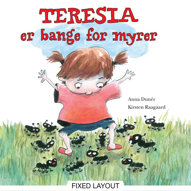 Bogomslag for Teresia er bange for myrer