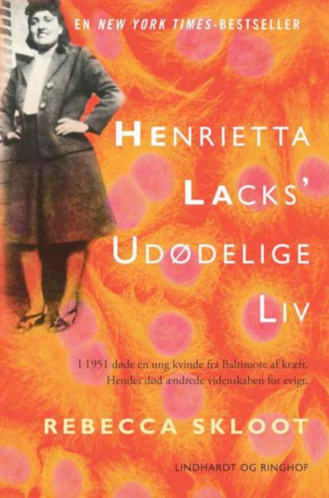 Portada de libro para Henrietta Lacks’ udødelige liv