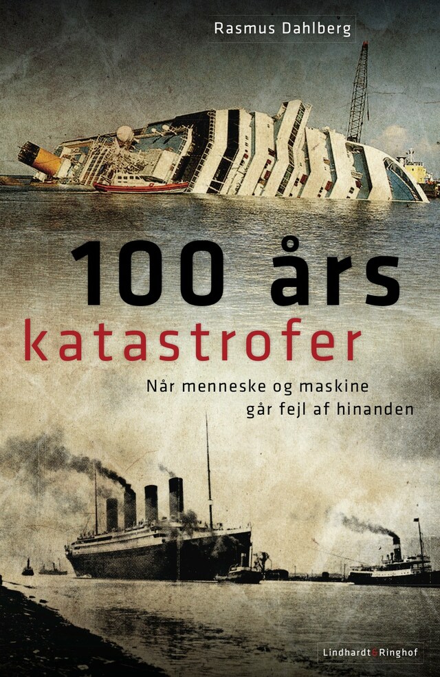 Portada de libro para 100 års katastrofer