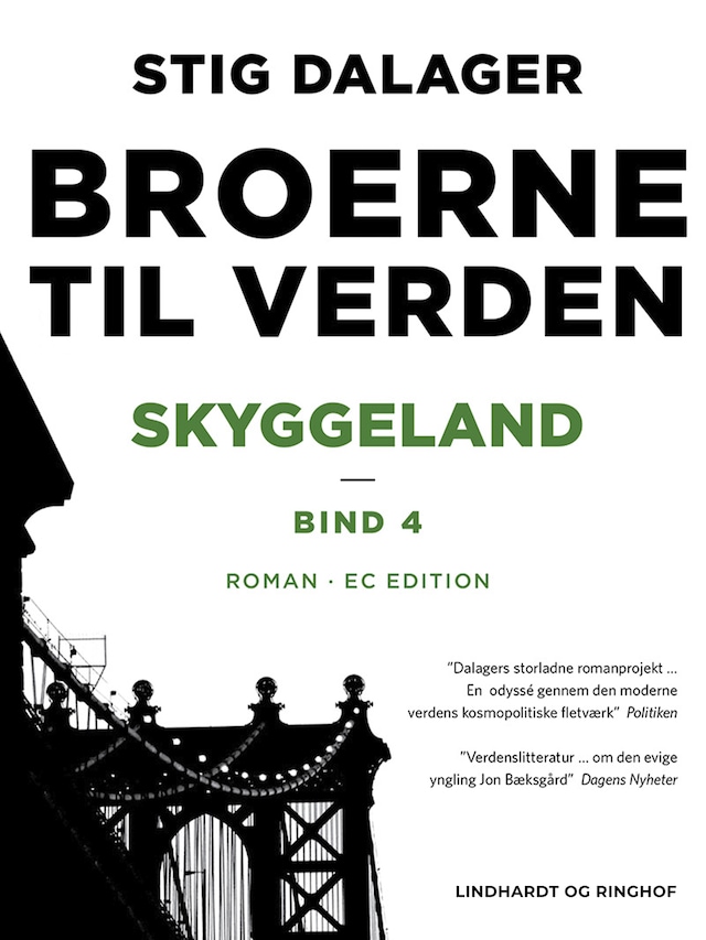 Kirjankansi teokselle Skyggeland - Broerne til verden 4