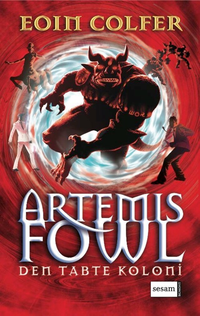 Bogomslag for Artemis Fowl 5 - Den tabte koloni