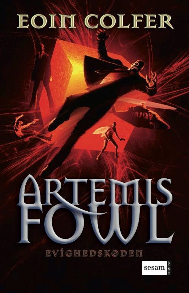 Book cover for Artemis Fowl 3 - Evighedskoden