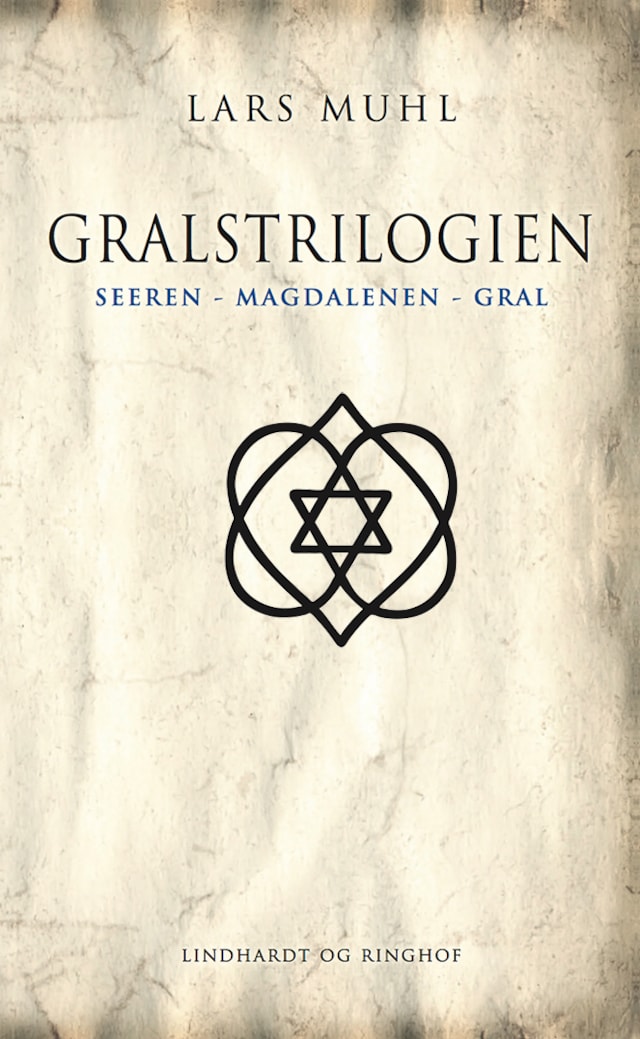 Kirjankansi teokselle Gralstrilogien (Seeren, Magdalenen, Gral)