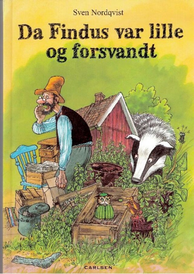 Bogomslag for Da Findus var lille og forsvandt