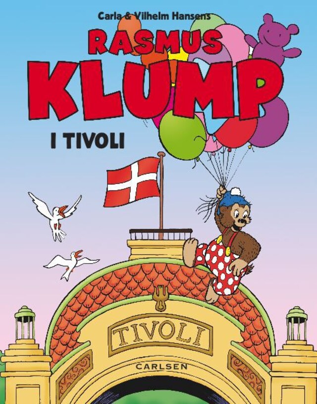 Bogomslag for Rasmus Klump i Tivoli