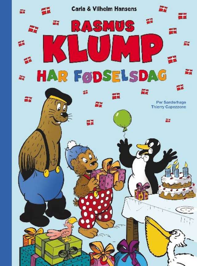 Bogomslag for Rasmus Klump har fødselsdag