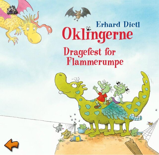 Bogomslag for Oklingerne - En dragefest for Flammerumpe