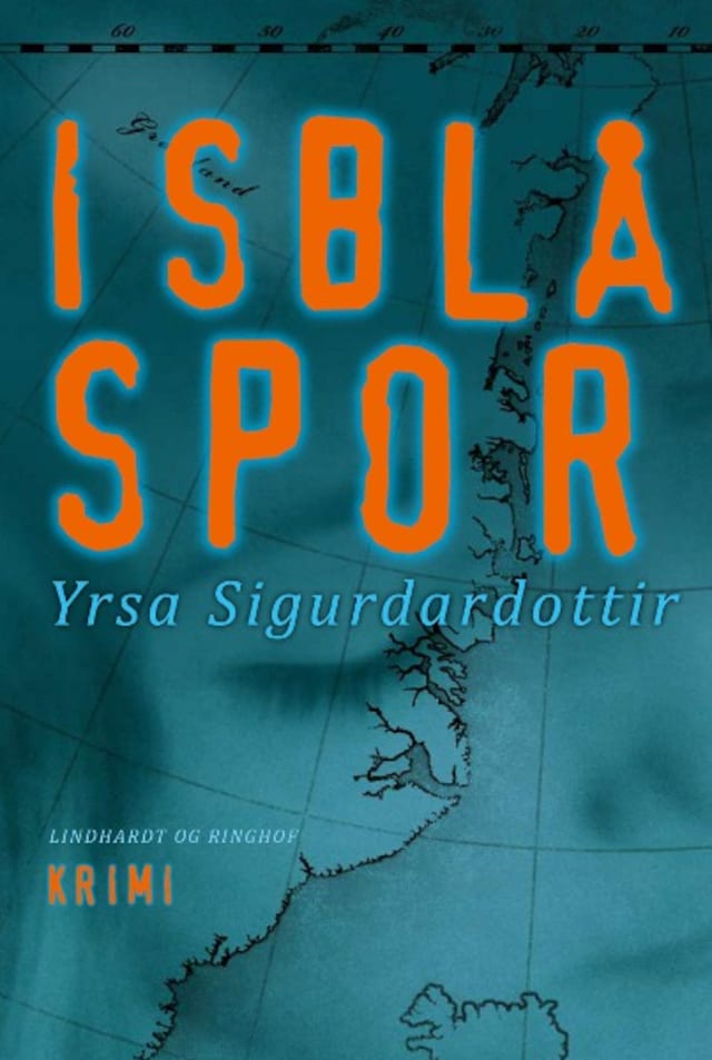 Book cover for Isblå spor