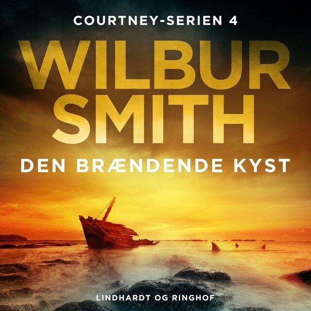 Den brændende kyst Book cover for Den brændende kyst