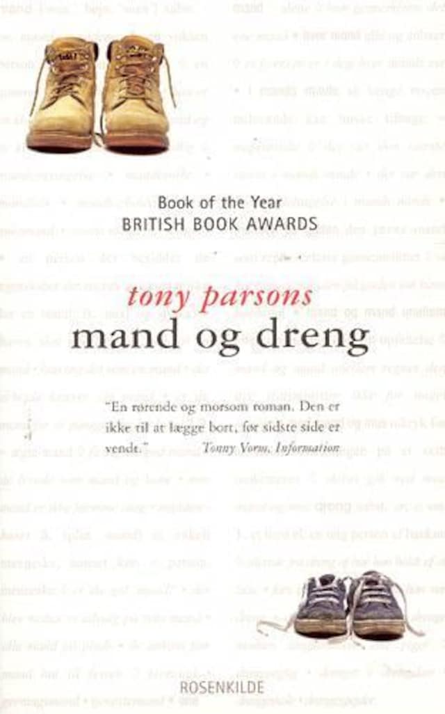 Book cover for Mand og dreng