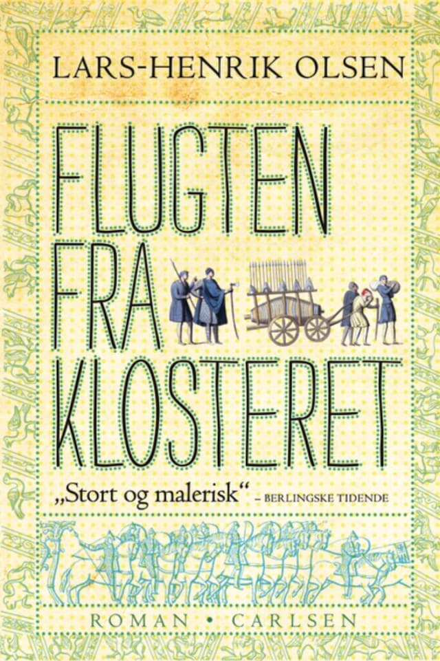 Book cover for Flugten fra klosteret