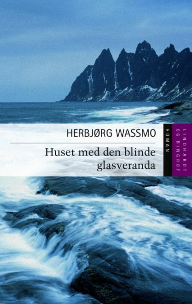 Kirjankansi teokselle Huset med den blinde glasveranda