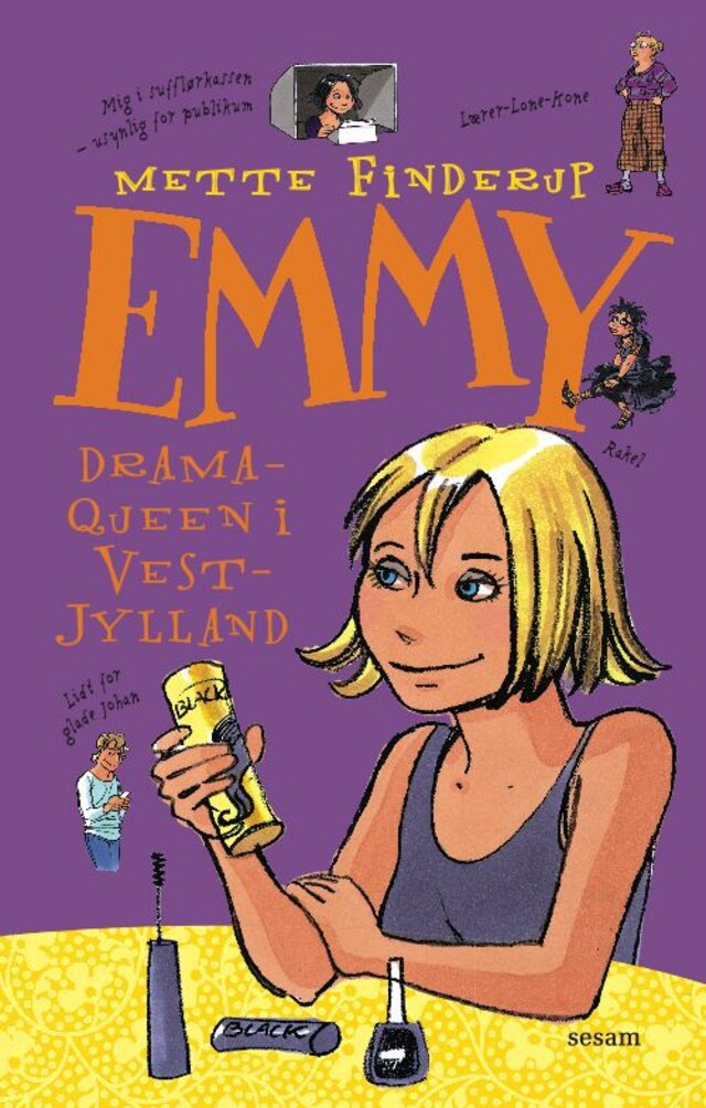 Bogomslag for Emmy 4 - Dramaqueen i Vestjylland