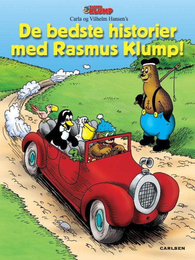 Bogomslag for De bedste historier med Rasmus Klump