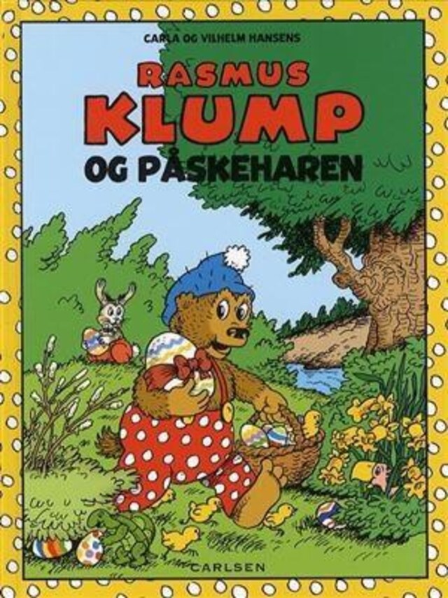 Bogomslag for Rasmus Klump og Påskeharen