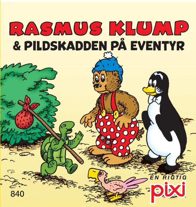 Bogomslag for Rasmus Klump 2 - Pilskadden på eventyr og Gemmedyrene