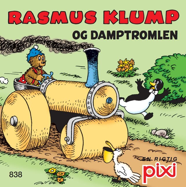 Bogomslag for Rasmus Klump 4 - Damptromlen og Rasmus Klump hjælper Pips