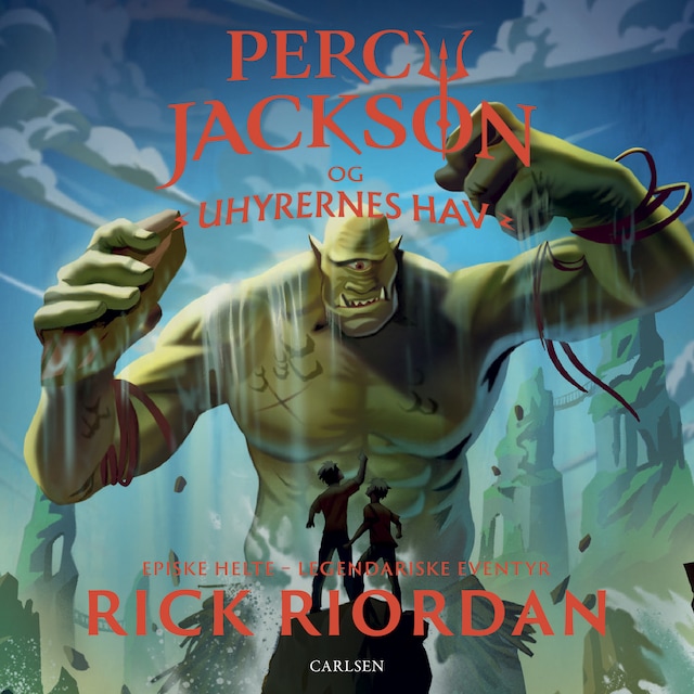 Book cover for Percy Jackson 2: Uhyrernes hav