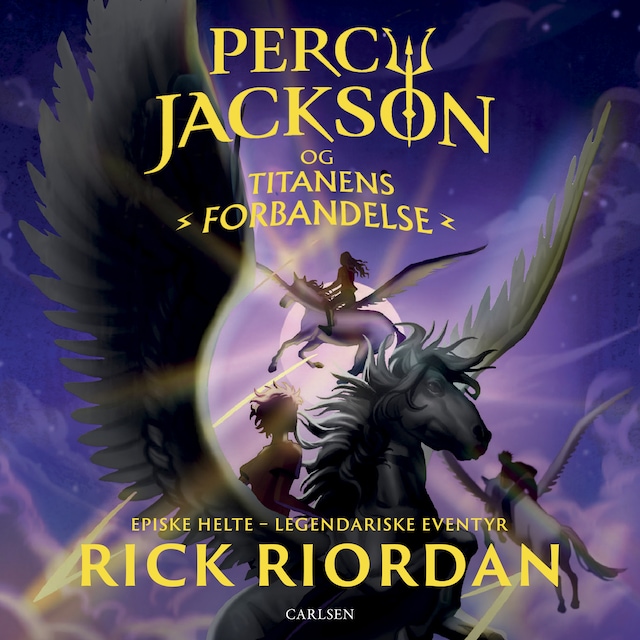 Kirjankansi teokselle Percy Jackson 3: Titanens forbandelse