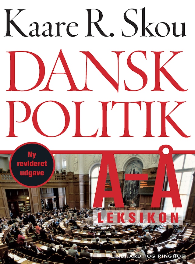 Boekomslag van Dansk politik A-Å