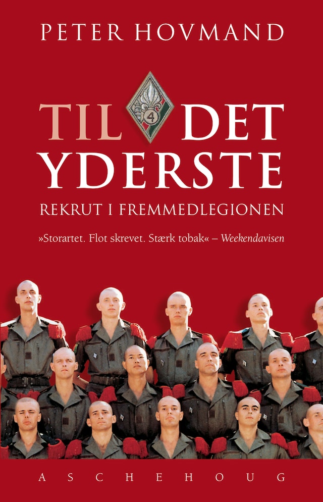 Buchcover für Til det yderste. Rekrut i Fremmedlegionen